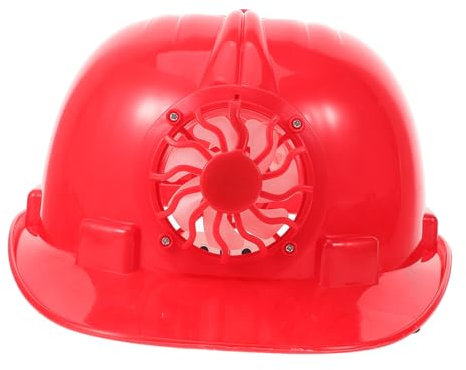 Holibanna Sicherheitshelm Mit Solarlüfter Bauchschutzhelm Solarbetriebener Kühlhelm Für Herren Belüfteter Schutzhelm Solarbetriebene Kopfbedeckung Für Bauarbeiter