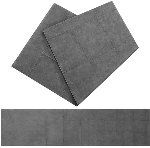 TIDTALEO Carta Carbone per Trasferimento 51,6 Cm X 2 M, Fogli di Carta da Trasferimento Monofacciale in Grafite Nera per Disegno, Tracciatura e Goffratura, Uso Artigianale e Domestico