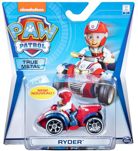 PAW PATROL Mini Fahrzeuge True Metal 1:55 | Die-Cast Classic Serie, Figur:Ryder