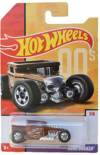 Hot Wheels Exklusive Heritage Knochen-Shaker im Maßstab 1:64, 7/8, Braun