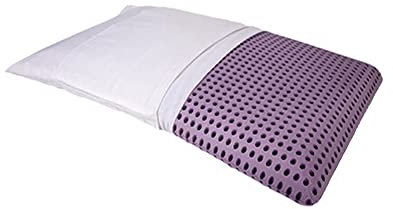 MAPE Duftkissen Nackenstützkissen viscoelastischer Thermo-Soft-Schaum Kissen mit 100% Baumwollbezug (Lavendel, 73 x 43 x 13,8 cm)