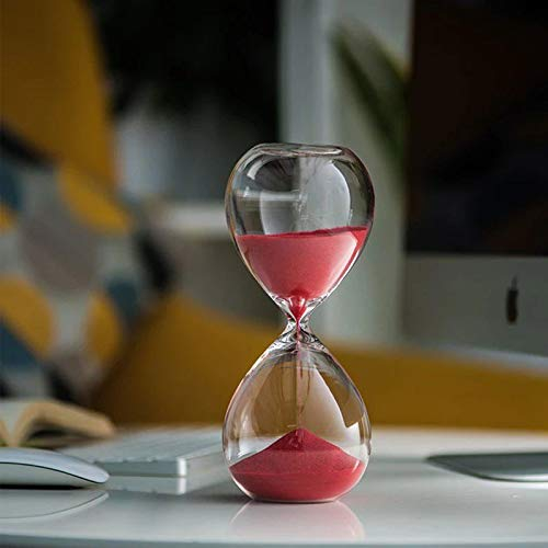 BOSUGE,Sanduhr Sanduhr 30 Minuten Glas Sanduhr Sanduhr Basteln GlasDekoration for Zuhause Arbeitszimmer Büro Kreatives Geschenk. ( Color : C , Size : - )