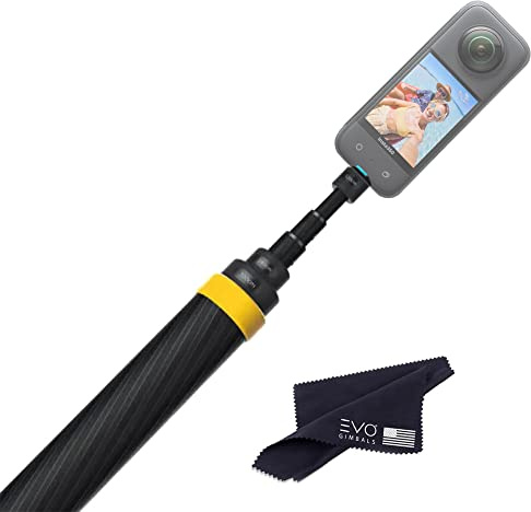 Insta360 3 m verlängerter Selfie-Stick für X3, ONE RS/X2/R/X und ONE (35,6 bis 299,7 cm)