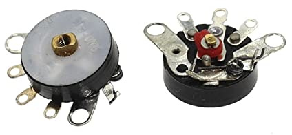100PCS Gerade Winkel Radio Potentiometer RV12MM B103 B10K B503 B50K Power Verstärker Volumen Zubehör für Industrieschalter (Color : B103 10k)