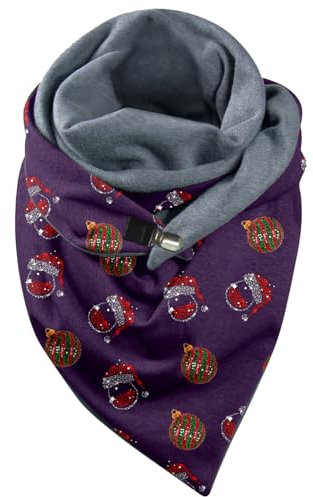 Schal Damen Dreieck Dreieckstuch Damen Baumwolle-Dreieckschal Vintage Warm Winterschal Blumen Frauen Halstuch Herbst Winter Muster Mit Knopf Elegant Weich Dreieckstuch Soft Einfarbig Herbstscha
