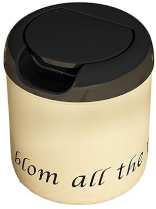 Nuyhadds Cubo de basura de sobremesa, cubo de basura para escritorio, cubo de basura, cubo de basura de mesa, compacto | Tocador