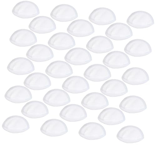 Disposable Breast Pads 100pcs Ultra Thin White Nonwoven Nursing Pads | Breathable Absorbent Design, Dryness without Reverse Penetration, Lightweight Comfort