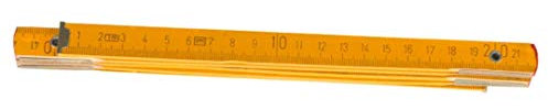 Holz-Zollstock 1 m, gelb Top Tools 26C011