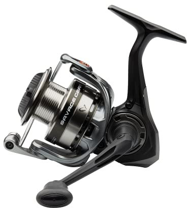 Savage Gear SG4 Rolle 3000 FD - Spinnrolle, Rolle für das aktive Angeln auf Zander, Raubfischrolle für das Fischen im See und Fluss