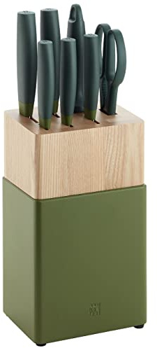 Zwilling NOW S MESSERBLOCKSET 8-TLG, green