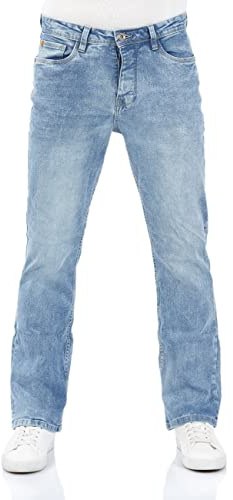 riverso Jeans da uomo stretch Bootcut RIVFalko Jeans Pantaloni Denim Nero Blu Grigio 29 30 31 32 33 34 36 38 40
