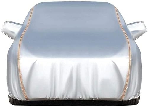 vollgarage Abdeckung Autoabdeckung Für Audi A1 A2 A3 A4 A4L A5 A6 A6L A7 A8 A8L | wasserdichte Frostschutz-Autoabdeckung Kratzfeste Sonnenschutzplane Fürs Auto (Color : Silver, Size : A3)