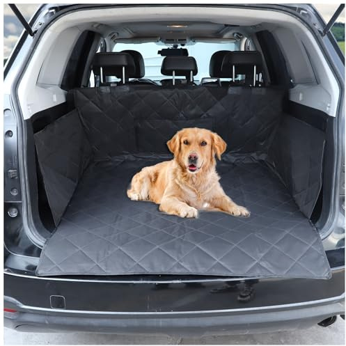 Fgtagtal Cargo Liner for Dogs Compatible with Subaru Forester 2013-2018, Pet Dog Trunk Cargo Liner, Waterproof Anti-Dirty Pet Cargo Cover Dog Seat Mat, with Bumper Flap Protector (2013-2018)