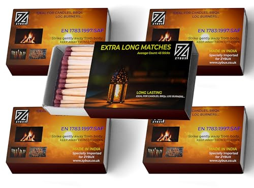 ZYBUX - Bryant and May - Extra Long Safety Matches (Pack of 5)