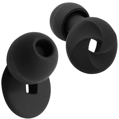 CYUK Ear Plugs for Sleeping, Noise Cancelling EarPlugs, Soft Reusable, Best for Noise Reduction, Sleep, Work, Travel, Hearing Protection for Concerts, 33dB (SNR) - 8 Ear Tips