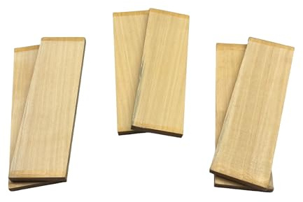 Boj De Los Andes, Par De Obleas,140x40x6mm, Madera Preciosa Ideal Torneado De Madera De Bolígrafos, Lutherie, Instrumentos Musicales, Cubiertos, Mangas De Cuchillos De Madera, Escultura, Joyería (3)