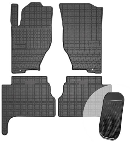 moto-MOLTICO Gummimatten Auto, 4-teiliges Set, Allwetter Gummi Fußmatten, Antirutsch & Wasserfest Autoteppiche - passend für Kia Sorento I 2002-2009