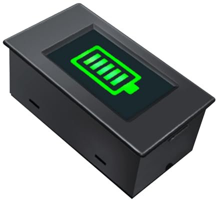 DC12V 24V 48V Golfwagen Batteriemessgerät Batteriekapazität Spannungsanzeige Batterieanzeigen Säure Lithium Batterieanzeige