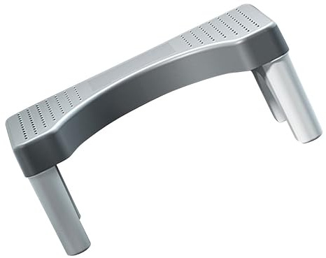 TOYANDONA Sgabello per Uso Quotidiano in Bagno Esperienza Confortevole Antiscivolo in Pp Design Semplice e Poggiapiedi Ergonomico per Wc per Adulti