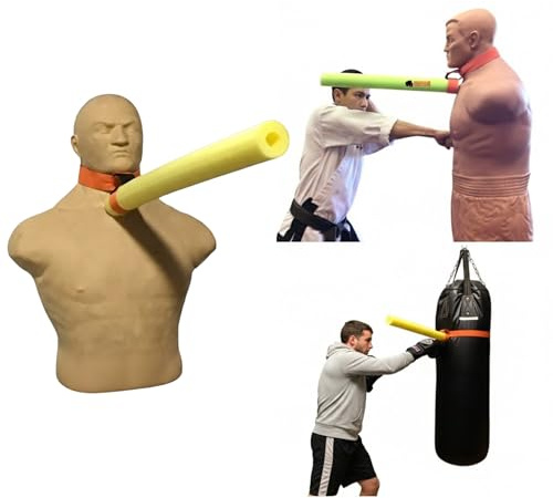 RENEGADE FIGHTERS Dream Stick Training Arm 20” Foam Arm, 8oz, Ring Rope, Cage & Heavy Bag Attachment for Boxing, MMA & Martial Arts Made in USA