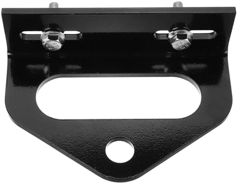 COOLHIYA Kit di Gancio Traino in Metallo con Viti, Compatibilità Nero e Funzionalità Versatile per Trattorino Tagliaerba per Falciatore