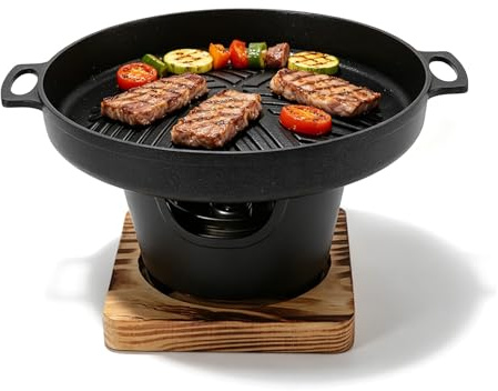 Koreansk grill bärbar mini-grill för inomhusbruk non-stick bordsskiva grillspis perfekt för camping och hemmatlagning (HN BBQ18D)