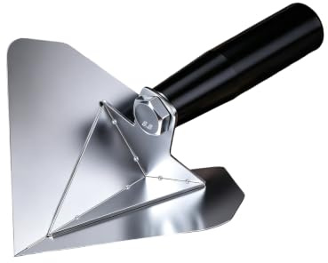 Truelle de façonnage d ' angle, outil manuel de finition intérieure en acier inoxydable avec poignée pour plâtre, mastic, ligne murale, tâches de lissage, projets, truelle d ' angle intérieur, plâtre,