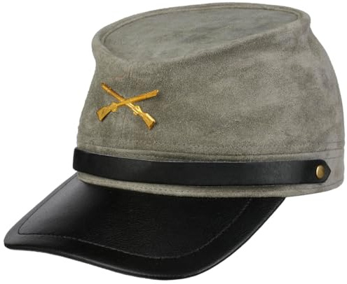 Hatshopping Sydstaterna Lädermössa - One Size grå