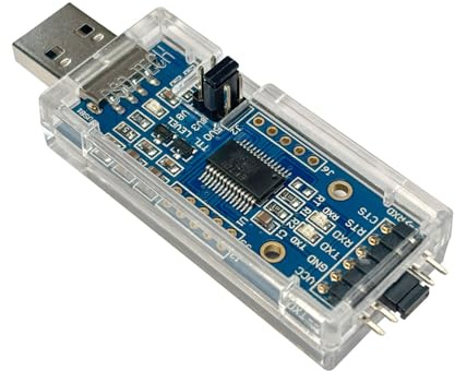 DSD TECH SH-U09C2 USB zu TTL Adapter Eingebauter FTDI FT232RL IC zum Debuggen und Programmieren