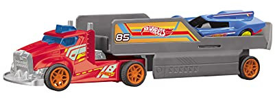 Mondo Motors - Hot Wheels Double Truck Ferngesteuerter LKW, Schwarz - 63681