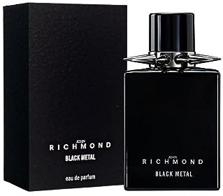 JOHN RICHMOND black metal woman eau de parfum - Un profumo da donna floreale, sensuale, conturbante, per le donne dal carattere forte. Flacone da 50 ML