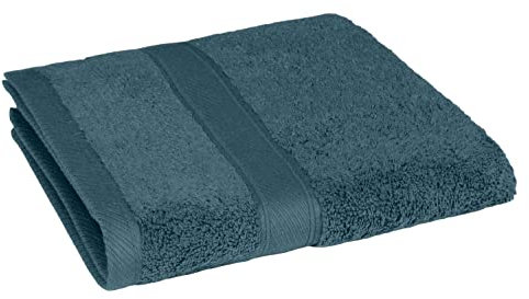 REVITEX - Toalla Rizo Estela, de Rizo 100% algodón, 1 Pieza, gramaje 500 g/m2, Muy Absorbente y fácil de Lavar a máquina, Tacto Agradable. (Lavabo, Petroleo)