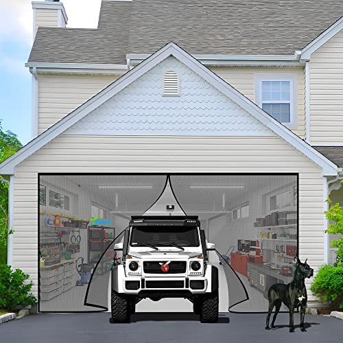 Moustiquaire Porte Fenetre Aimantée Magnetique, 180 x 235 cm Rideaux Anti Mouches pour Porte, Moustiquaire Baie Vitree Coulissante, Rideaux Toile Insect Ecran【Noir】