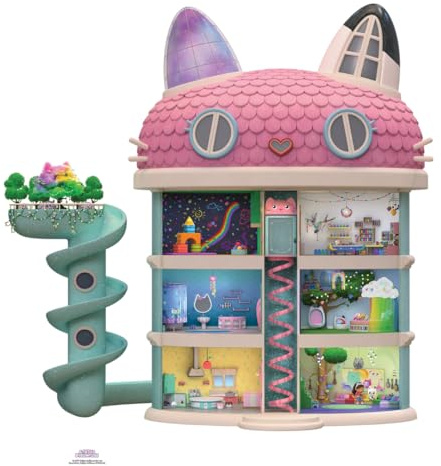 Star Cutouts SC4277 Gabby’s Dollhouse Star Mini Cardboard Cutout – Official Kids’ Party Decoration for Gabby Fans & Birthday Rooms