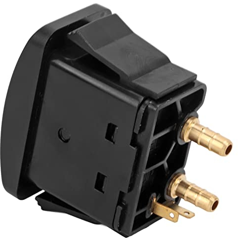 Bediffer Universeller Elektrischer Ventilschalter Kompressor mit Paddel-Design, Schwarz, EIN-AUS-EIN, Wippschalter, Praktisches EIN-AUS-EIN-Zubehr