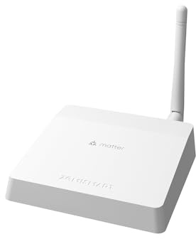 Matter M6 Zigbee Antena Hub Soporte Linkage Tuya Zigbee Senor To Matter APP como HomeKit Home App Siri Bridge Gateway Homepod Need (Matter Hub)