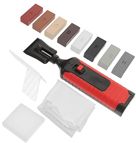 BESTonZON Fliesenreparaturset Mit Spachtelmasse Für Rissige Fliesen Und Keramikfliesen Inklusive Reparaturset Für Abgebrochene Porzellanfliesen Und Arbeitsplattenreparatur