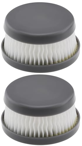 eMagTech 2PCS Vacuum Replacement Filters Pleated Filter Vacuum Cleaner Filter Element Wet Dry Vacuum Cleaner Filter Compatible with Black and Decker VFORB10