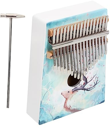 Kisangel Finger Klavier Tragbare Kalimba Für Anfänger Kalimba Klang Und Angenehm Leicht Überall Spielen