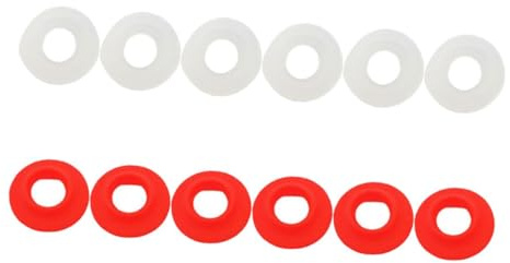 Mipcase 12 pièces Bouchons de Bouteille avec Joint Plastique Étanchéité Anti-fuite pour Bouteilles de Bière et Boissons Remplacement Joint Pour Capsule Swing Facile à Nettoyer et