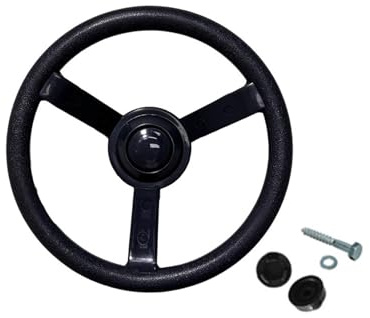 Qectial Steering Wheel Toy Children's Steering Wheel Accessories Playground Simulation Pirate Easy to Install Suitable for Outdoor Games Home And Garden