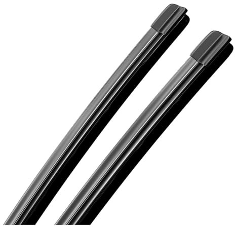 Wischerblatt Set Für Ford Für Focus 2 MK2 2004-2011 Stücke Frontscheibe Scheibenwischerblätter Carbonfaser-Wischer Ersatzwischblätter(Black)