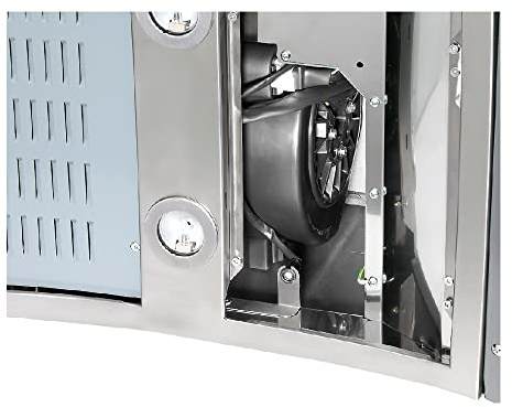 Teka 1/M1 - Kit de Recirculación para Filtros Convencionales, Incluye Cubretubos, Filtros de Carbón Activos, Soportes de Anclaje, Fácil de Instalar, Color Acero Inoxidable