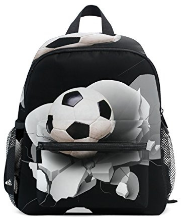 MONTOJ Sac de Voyage Unisexe pour Enfant Motif Football