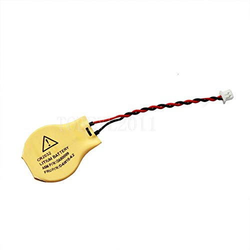 Compatible for Dell Latitude E5510 E5520 E5540 E5550 E6320 E6400 Laptop BIOS CMOS 2 Pin Battery