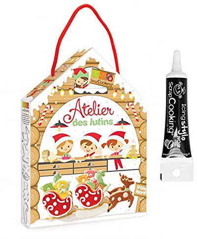 Kit pâtisserie Atelier des lutins + Stylo de glaçage noir
