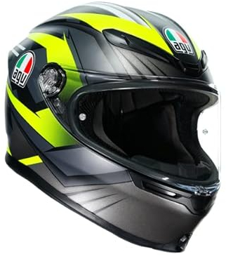 AGV Helmet K6 ECE Multi MPLK S Excite Matt Camo/Gelow Fluo
