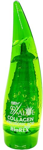 99% Purity Aloe Vera Gel for Face, Body and Hair & Soothing, Moisture, After-Sun, Aftershave, Dry Skin (250ml)