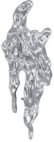 C H SZ CC Brosche Broschennadeln Metallbroschen Ersonalität Anzug Zubehör Dreidimensionale Brosche Coole Silberdekoration Broschen
