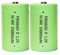2 Pile ACCU LR20 H20 D 1.2V 10000mAh 10Ah NI-MH Rechargeable Batterie (2x1788)